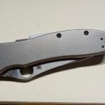 New titanium scales for my Spyderco GB2