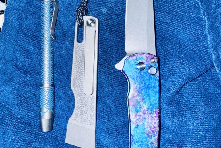 Custom Malibu, Seigha Pen, and Mr Nice Guy Seigha prybar