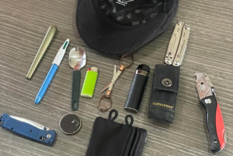 Shopping with the wife.