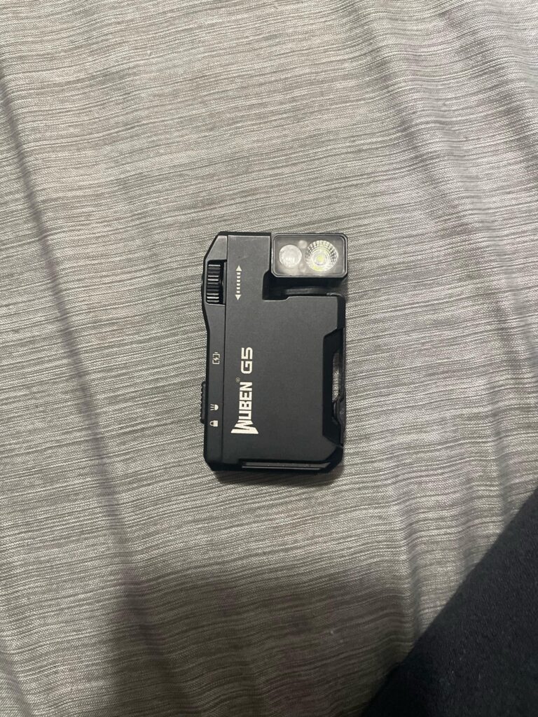 Wuben G5 material build