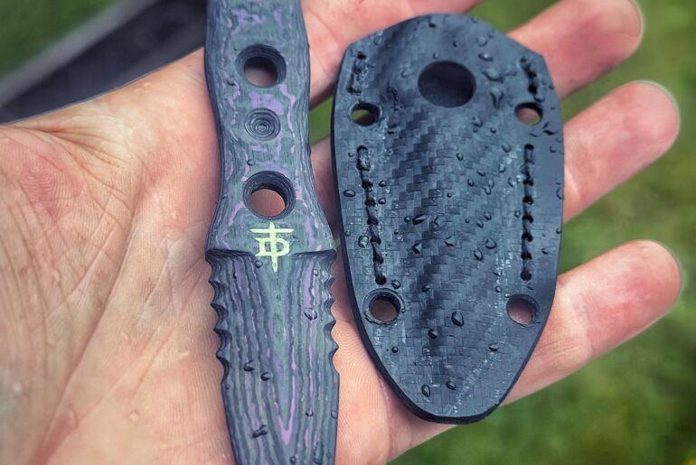 Fat Carbon Dagger - stiched kydex - dope or nope ?