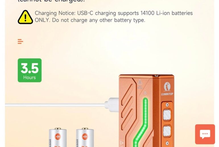Replaceable batteries on flat lights lumintop seems to be starting in general