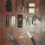 Forest industrial worker carry. New knives!