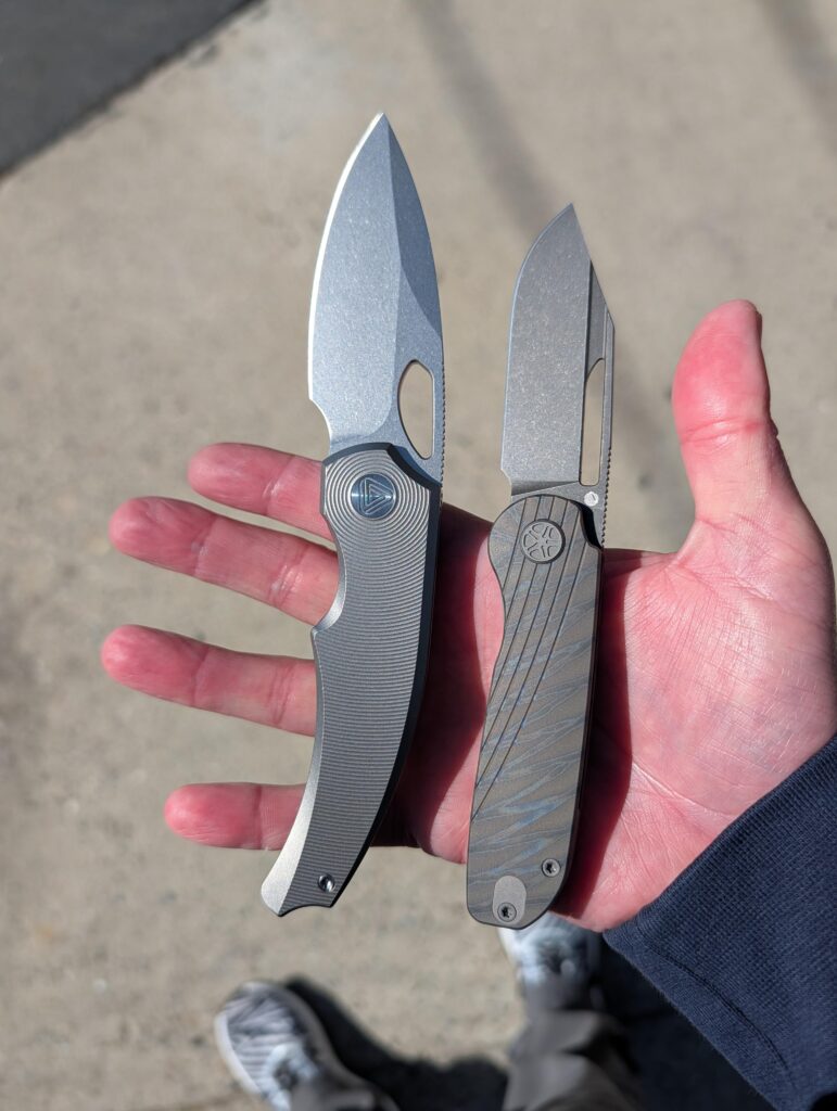 Penrose Oterita and Tempest Tornado, two Ti bangers