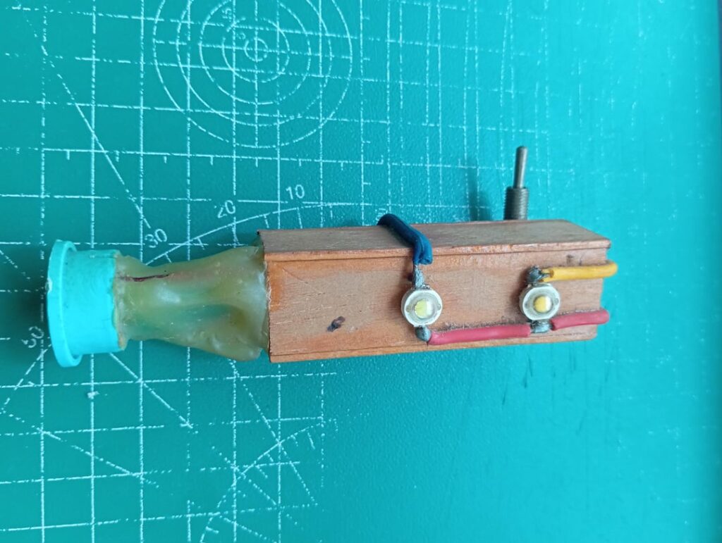 A few old flashlights that I made myself.