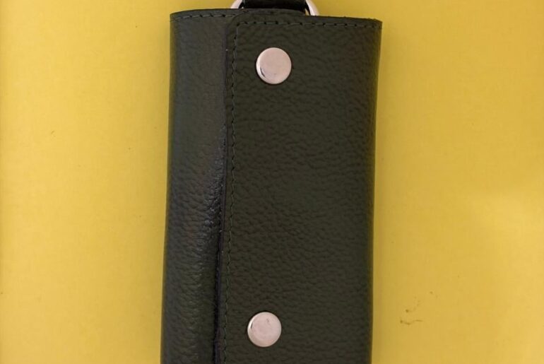 Keychain made of Full Grain leather