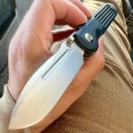 Terrain 365 Invictus TL swipe to see how the blade edge is nestled in the backspacer