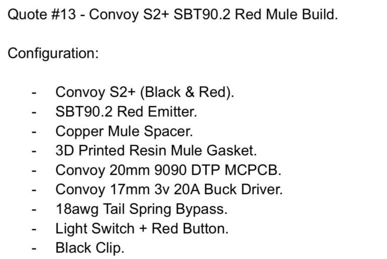 How About an S2+ with a Red SBT90.2 as a Mule?