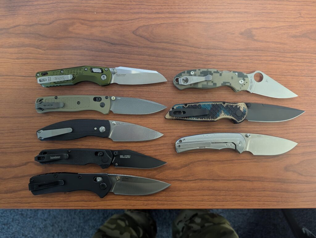 A few of my most carried knives