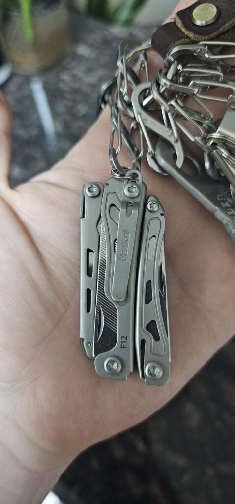 Please recommend a keychain bit kit/adapter for the NexTool f12. Thanks in advance