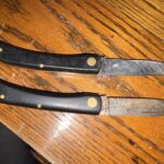 My two case knives, got one of them yesterday even