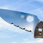 Spyderco in the sky above the Rockies