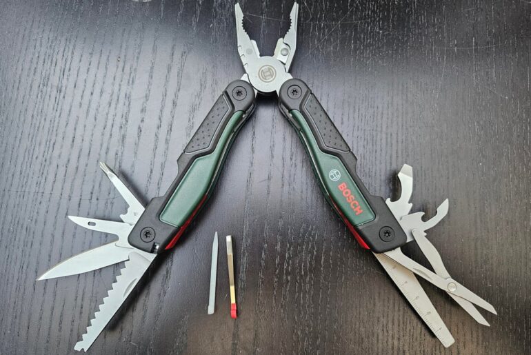 This Bosch is a great deal in Europe where it's for sale at €22 while a Leatherman Wingman is €88