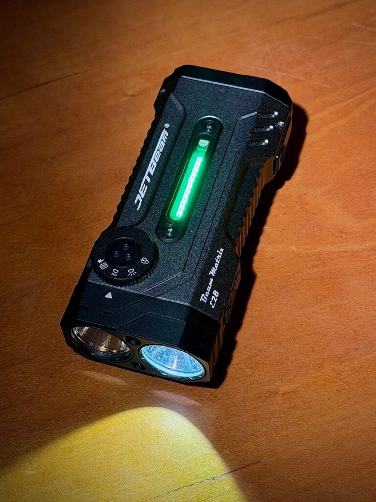 Jetbeam E28 beam matrix first impressions (NLD)