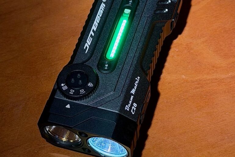 Jetbeam E28 beam matrix first impressions (NLD)