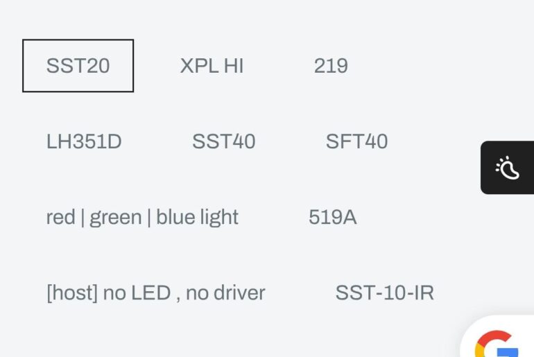 Question what led should I get? Want to get a convoy s2+ around 4k or 5k and confused about the options..any information appreciated.
