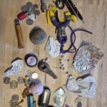 I know i should be embarrassed. Cleaned out my pockets because my coat was getting too heavy..