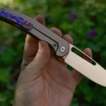 Timascus pocket clip I made