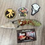 NKD! Microtech Stitch Auto Outbreak Fully Serrated