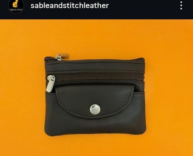 I made these wallets