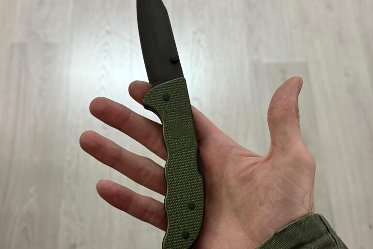 Big knife for big tasks (opening boxes)