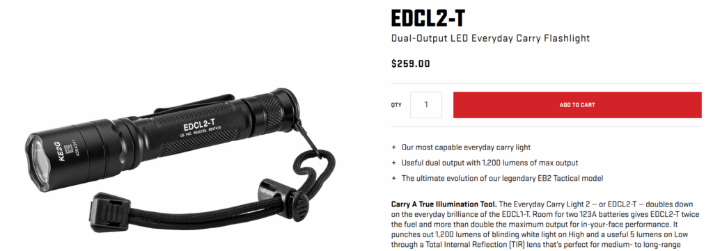 $260 for a 1200 lumen flashlight 🫨 what's so special abt it ?