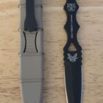 A very nice, Sharp and Pointy, gift to myself. My first BENCHMADE, 176 SOCP (Full size). I ordered the single edged version but I got this one instead...! 🤷‍♂️ Not gonna complain at all, I love this one. Fun & very fidgety... 👌