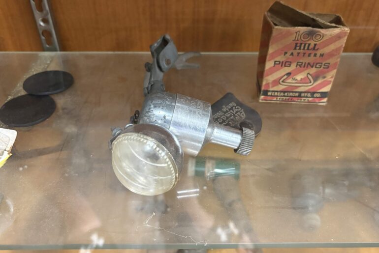 Old bike light I saw today