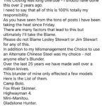 Bark river update from Mike Stewart