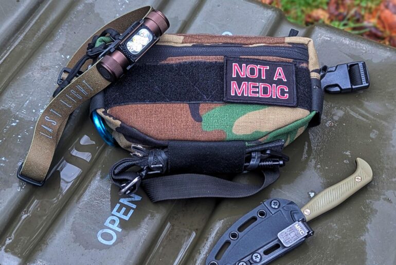 Trying a new headlamp