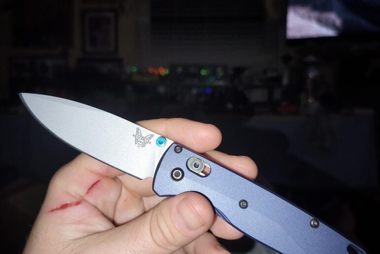 Love the new Knife. Yep I learned they are sharp