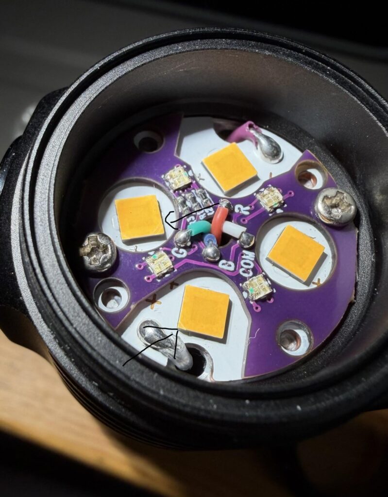 FFL X4 stellar TIR lenses issue