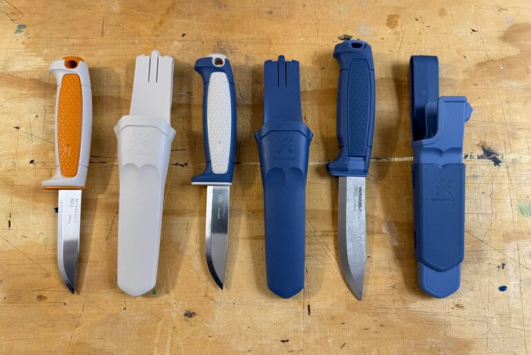 New knife day...in a big way! Morakniv Amberg, Mora Risberg