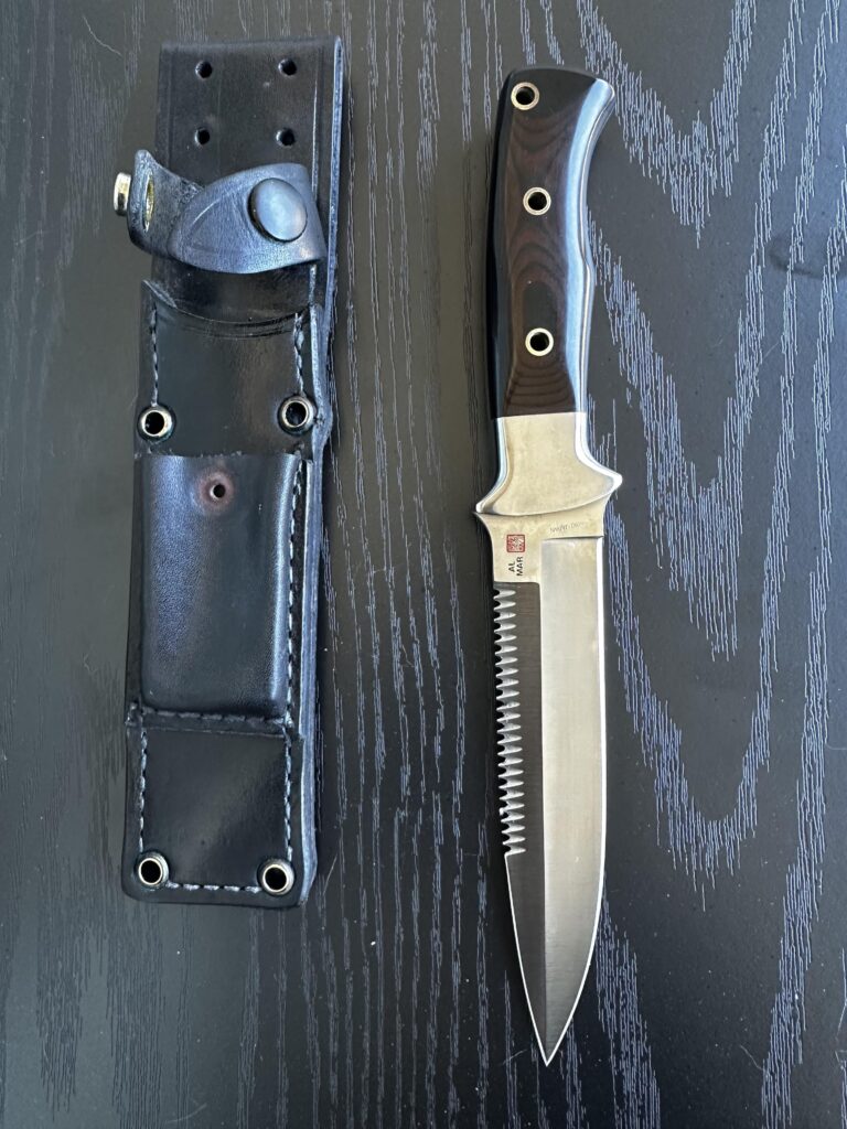 Title: Opinions on this Al Mar pre‑production fixed blade? (#33/200)