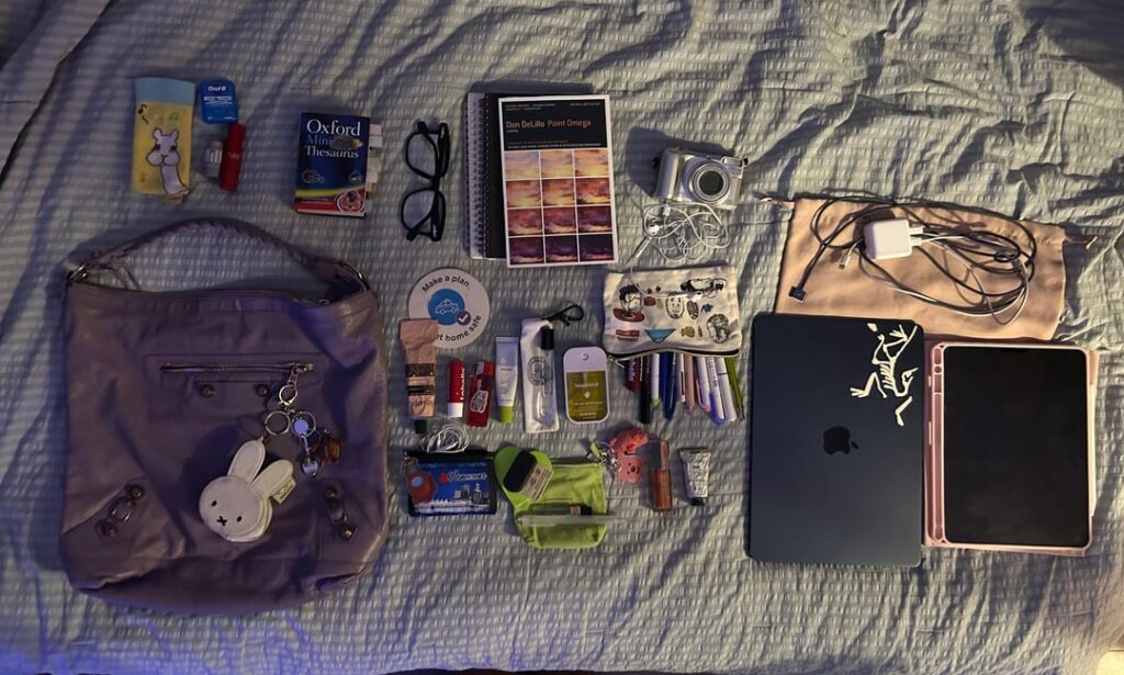 having horrible post-balenciaga clarity. bought a $1,000 bag and it doesn’t even fit all my school stuff… i feel like im cheating on my coach bag