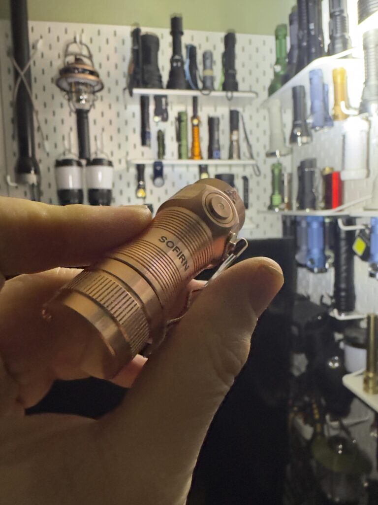 I finally won something! Sofirn SC13 Cu 5000K