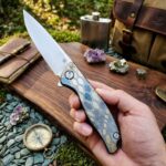 Walking with a Shirogorov F95 CD knife