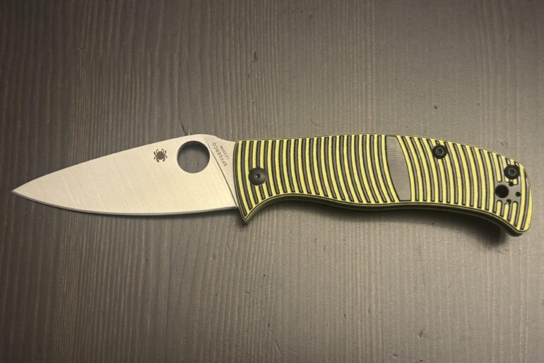 The Spyderco Caribbean. Now my other pocket knives feel like toys.