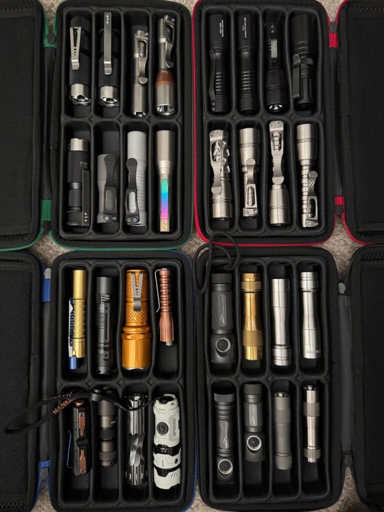 The “SIQUK Dice Case” from Amazon is a Great Flashlight Case