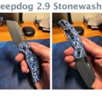 Kizer Sheepdog 2.9 TLL - Stonewashed Blade