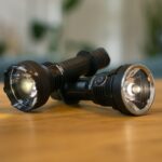 Convoy M21K LHP73B 4000K vs. Acebeam L35 2.0 4000K (beam shots)