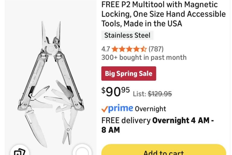 Leatherman Sale on Amazon