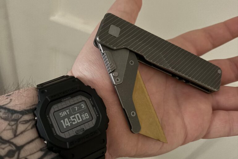 New Knife and New Watch Day