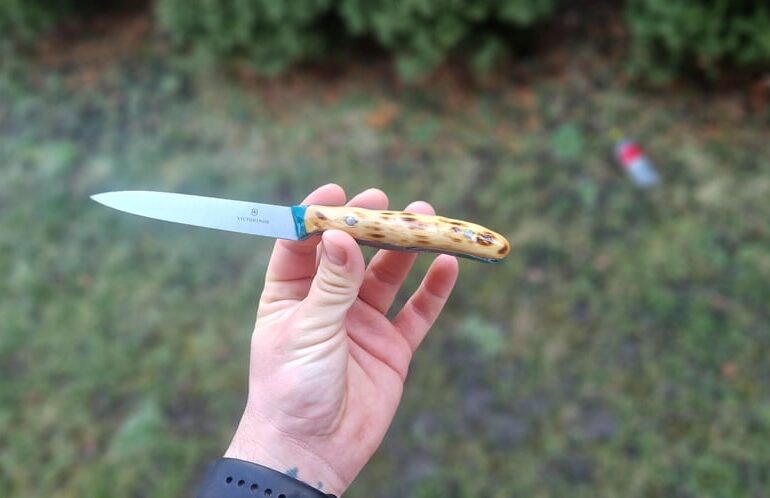 Added some thickness to my Victorinox handle