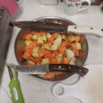 Bark River Tundra III and Trailing Point on dinner duty.