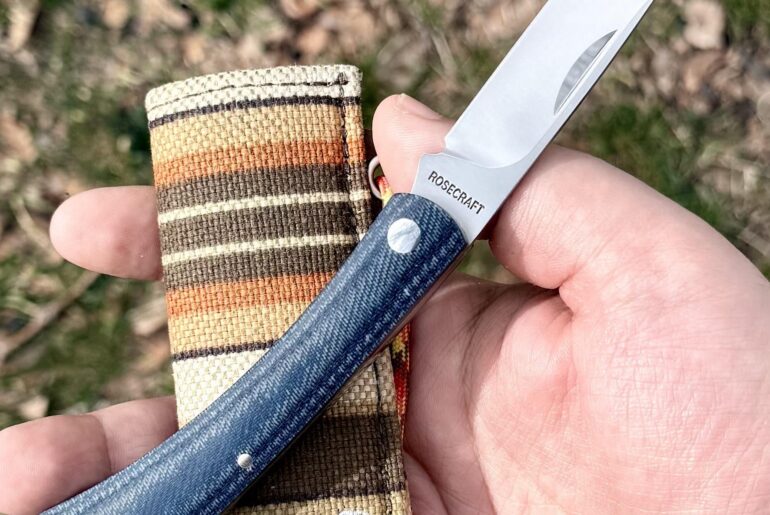 RoseCraft Overall Creek Farm Hand Not a Custom… But It’s Embarrassing Some Production Slipjoints