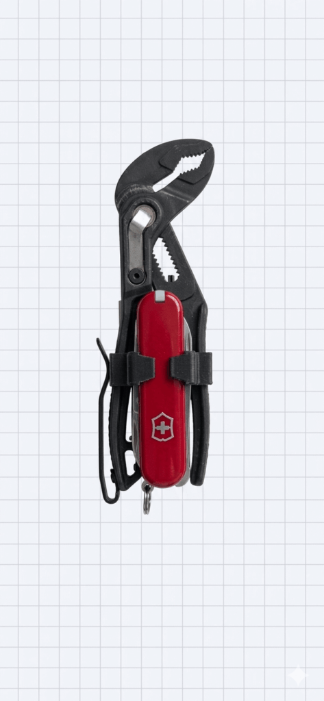 58mm Sak + Workpro Mini Pliers + 711l Mini Ratchet
