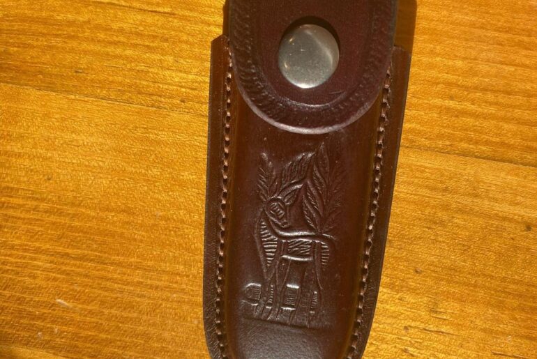 Need help identifying a leather knife holster