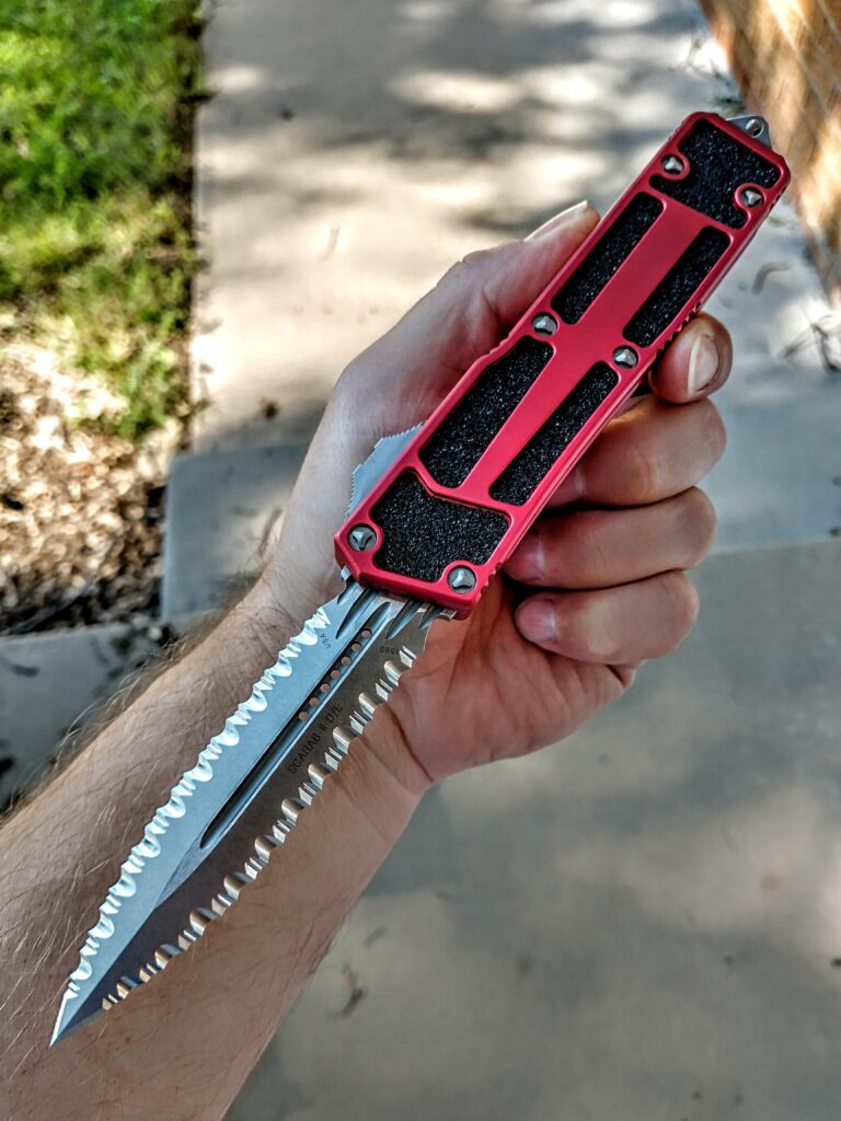 Microtech Scarab 2 double double custom