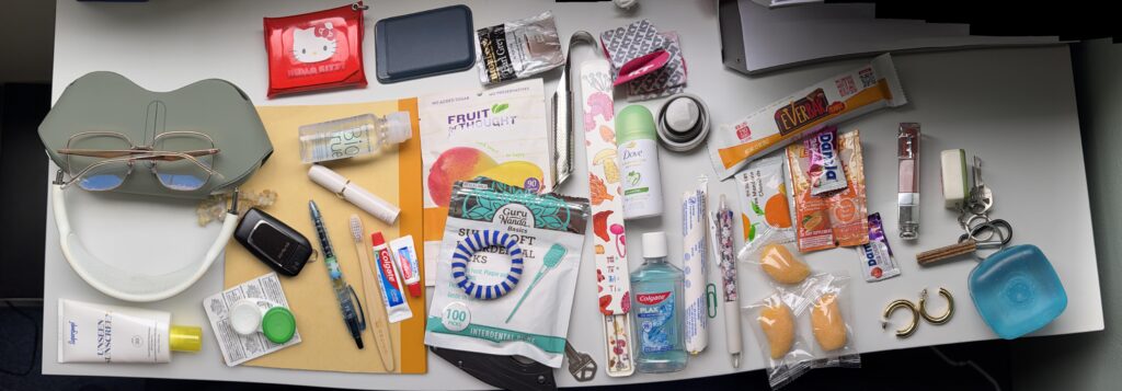 What came out of my bag